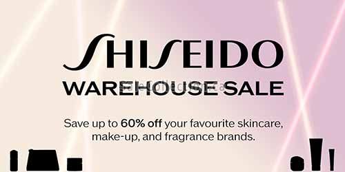 Shiseido Warehouse Sale Fall 2025